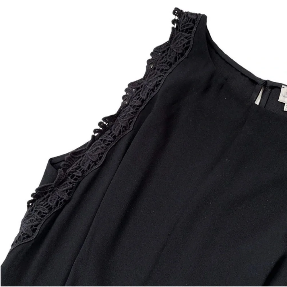 EUC Wilfred / Aritzia Black A-Line Dress Size 2 - Picture 4 of 10